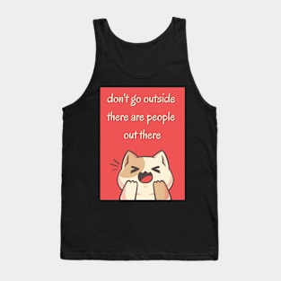 Screaming Cat Tank Top